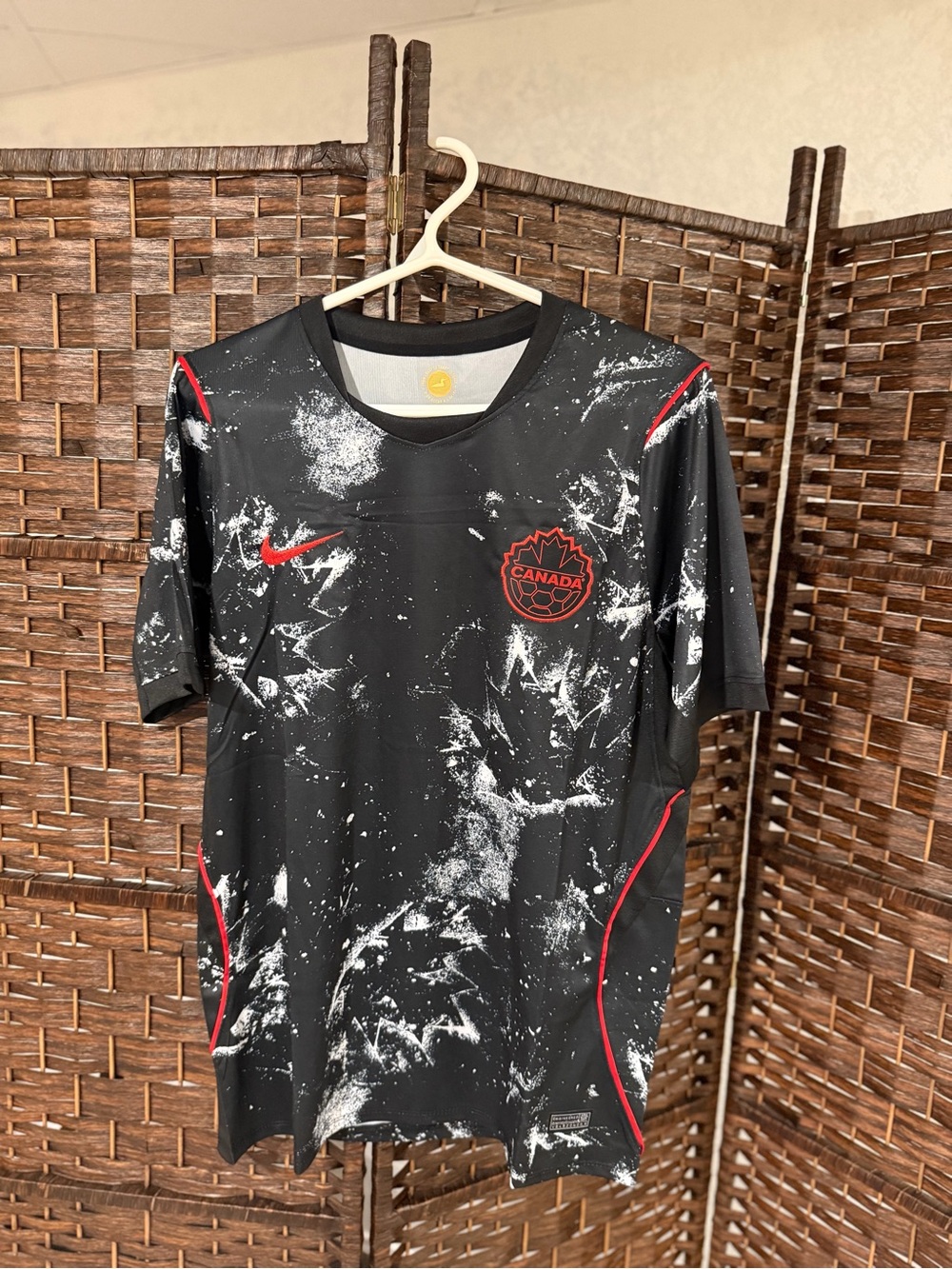 Canada Soccer Black Away 2026 Soccer Jersey